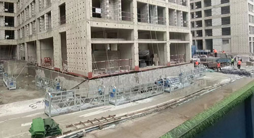 沈阳吊篮使用时需要与建筑之间保持距离：安全至上，确保施工无隐患